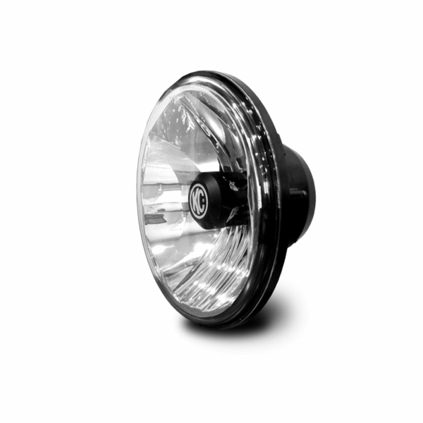 KC Hilites 7 in Gravity LED - Single Headlight - SAE/ECE - 40W Driving Beam - for 07-18 Jeep JK