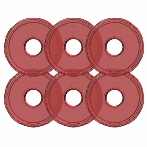 Cyclone V2 LED - Replacement Lens - Red - 6-PK