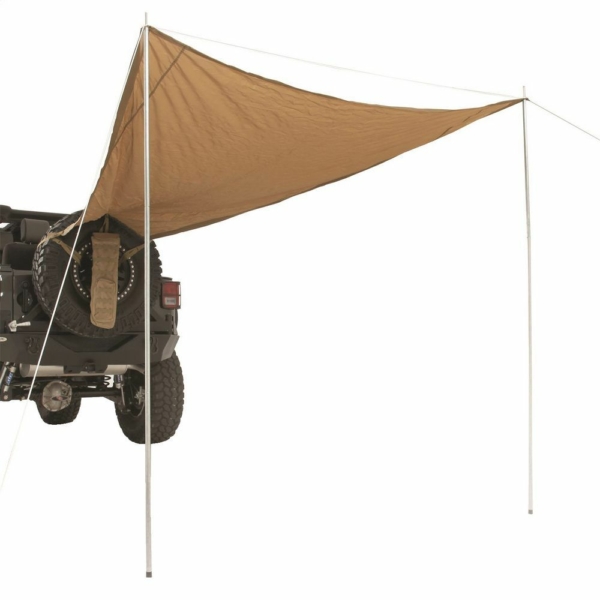 Gear Trail Shade - 10' X 6' - Fits Up To A 37" Tire - Coyote Tan