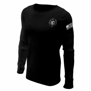 KC Trailblazer Long Sleeve Tee Shirt - Black - 3X-Large