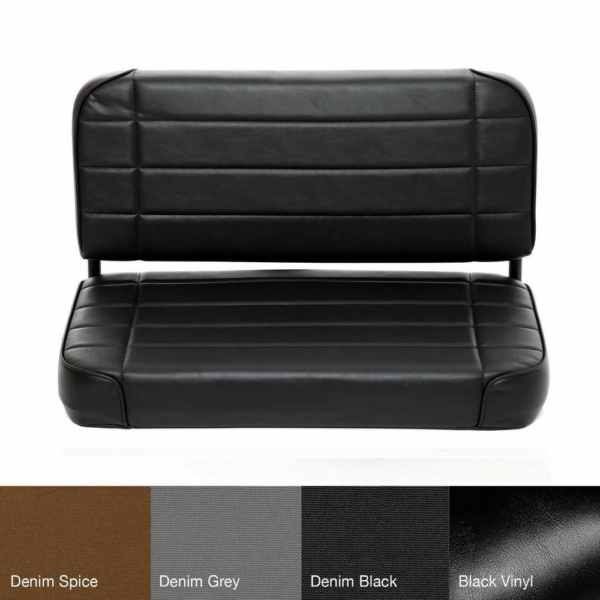 Seat - Rear - Standard - Vinyl Black