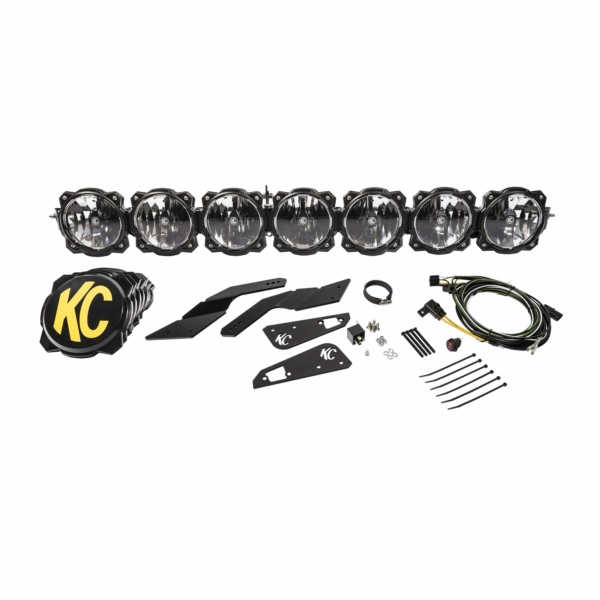 KC Hilites 45 in Pro6 Gravity LED -7-Light - Light Bar System - 140W Combo Beam - for 17-19 Can-Am Maverick X3