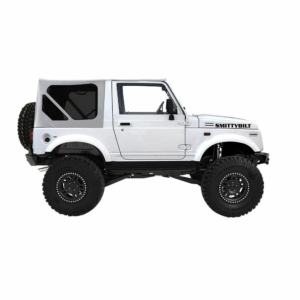 Oem Repl Soft Top White W/Zip Out Windows