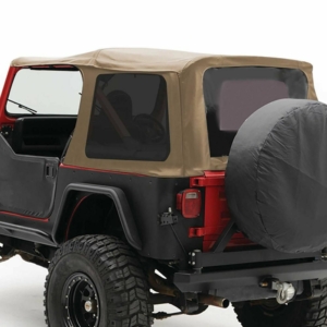 Soft Top - Oem Replacement W/Tinted Windows - Denim Spice