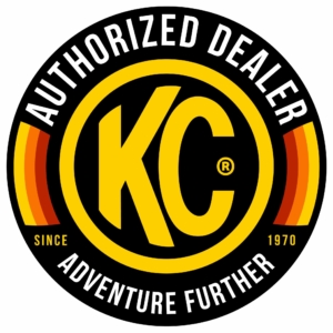 KC Hilites 8 in Decal - Authorized KC Dealer