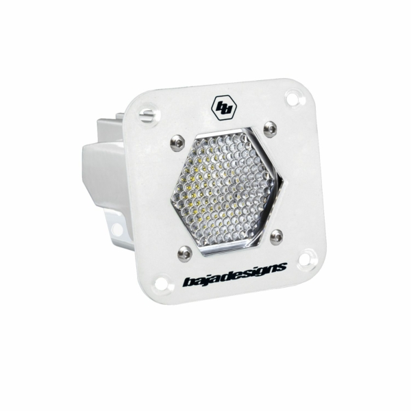 Baja Designs - 381006WT - S1 White Flush Mount Auxiliary Light Pod