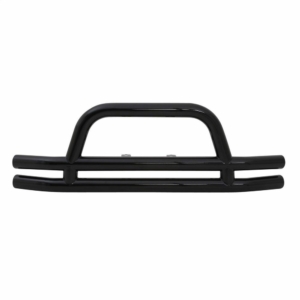 Tubular Bumper - Front - W/ Hoop - Gloss Black