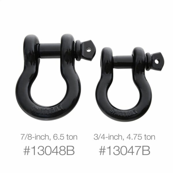 D-Ring - 3/4" - 4.75 Ton Rating - Black