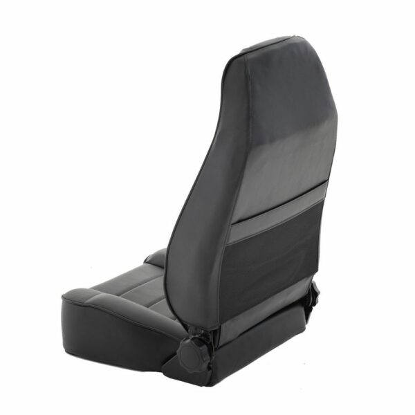 Seat - Front - Factory Style Replacement W/ Recliner - Vinyl Black