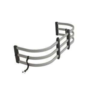 AMP Research 74813-00A Silver BedXTender HD Max Truck Bed Extender for 2004-2022 Ford F-150 (Excludes 2004 F-150 Heritage), 2005-2008 Lincoln Mark LT, 2007-2022 Toyota Tundra, Standard Bed