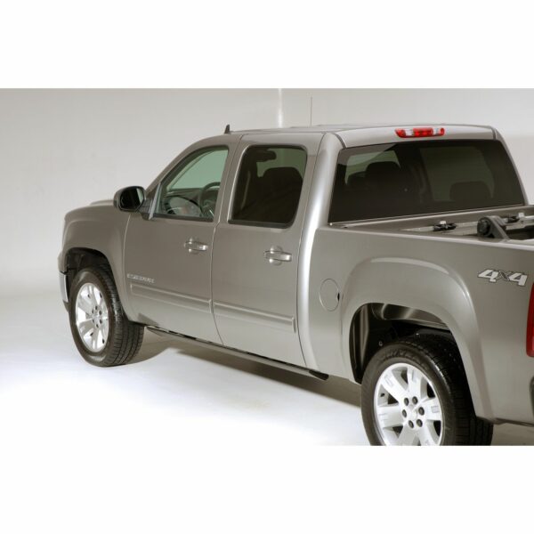 AMP Research 75126-01A PowerStep Electric Running Boards for 2007-2013 Chevrolet Silverado 1500/GMC Sierra 1500, 2007-2014 Chevrolet Silverado/GMC Sierra 2500/3500 (Excludes 2011-2014 Diesel Models), Extended/Crew Cab