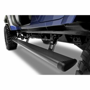 AMP Research 75132-01A PowerStep Electric Running Boards for 2018-2022 Jeep Wrangler JL, 4-Door, Gas, Diesel,, 4xe models