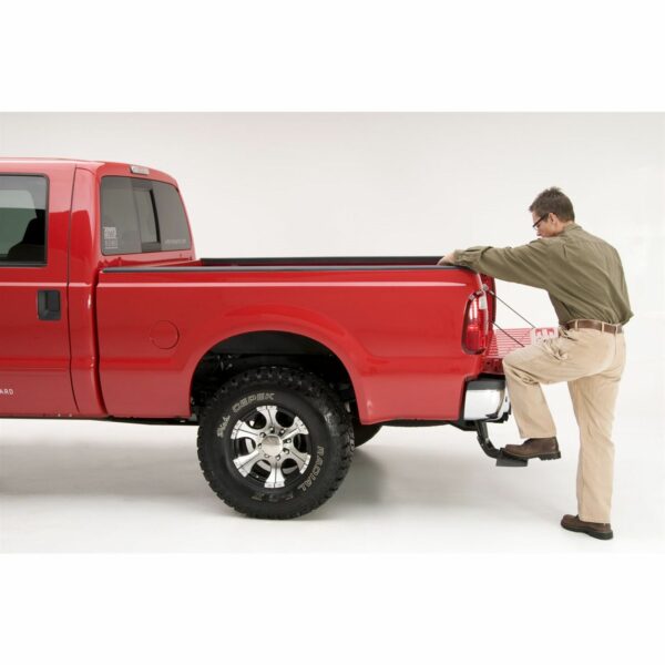 AMP Research 75303-01A BedStep Retractable Bumper Step for 1999-2016 Ford F-250/F-350/F-450
