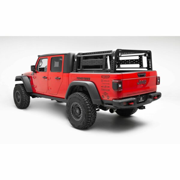 2019-2021 Jeep Gladiator Access Overland Rack With Two Lifting Side Gates, For use on Factory Trail Rail Cargo Systems - PN #Z834111