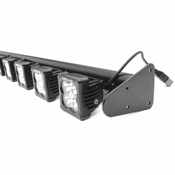 2019-2022 Jeep JL, Gladiator Multi-LED Roof Cross Bar w/(10) 3-Inch ZROADZ Light Pods