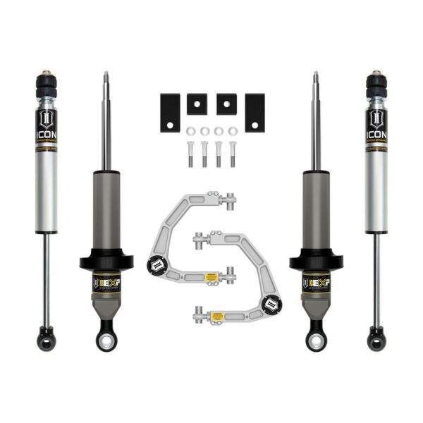ICON 22-23 Toyota Tundra 0-3" Lift Stage 2, 2.5 EXP Suspension System, Billet