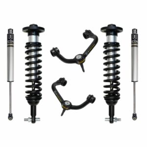 ICON 21-23 Ford F150 4WD, 0-2.75" Lift, Stage 2 Suspension System, Tubular UCA