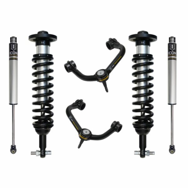 ICON 21-23 Ford F150 4WD, 0-2.75" Lift, Stage 2 Suspension System, Tubular UCA