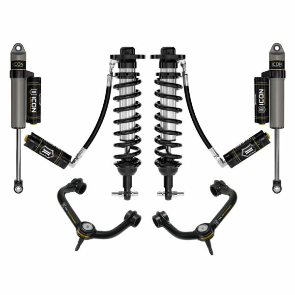 ICON 21-23 Ford F150 2WD, 0-3" Lift, Stage 4 Suspension System, Tubular UCA