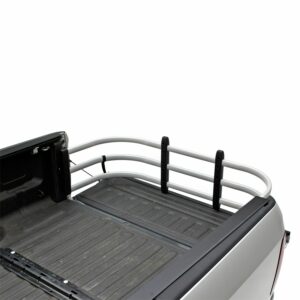 AMP Research 74840-00A Silver BedXTender HD Max Truck Bed Extender for 2019-2021 Ram 1500, Standard Bed