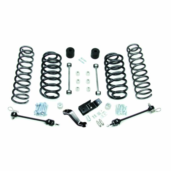 TJ: 4" Coil Spring Base Lift Kit w/ Quick Disconnects - No Shocks