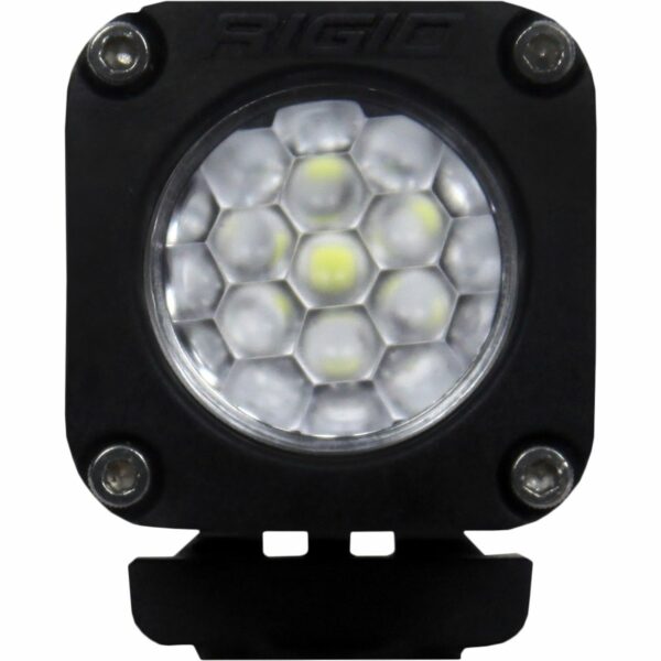 RIGID Ignite LED Light, Diffused Lens, Surface Mount, Black Housing, Single