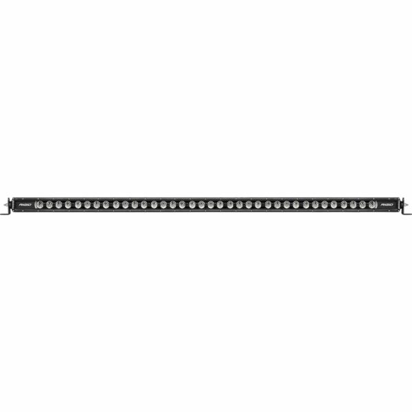 RIGID Radiance Plus SR-Series Single Row LED Light Bar With 8 Backlight Options: Red, Green, Blue, Light Blue, Purple, Amber, White Or Rotating, 50 Inch Length
