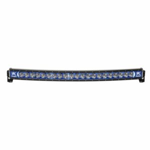 RIGID Radiance Plus Curved Bar, Broad-Spot Optic, 40 Inch With Blue Backlight