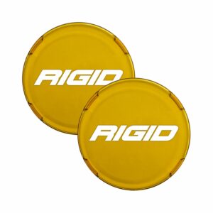 RIGID Light Cover For 360-Series 4 Inch LED Lights, Amber, Pair