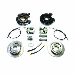 TJ: Rear Disc Brake Conversion Kit w/ E-Brake Cables
