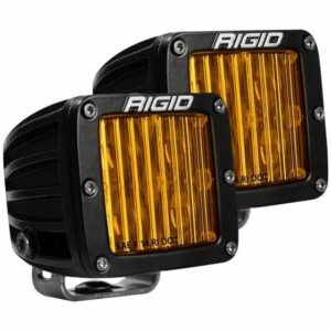 RIGID D-Series DOT/SAE J583 Selective Yellow LED Fog Light, Pair