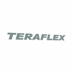 TeraFlex Logo Decal - 10" - Silver