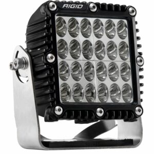 RIGID Q-Series PRO LED Light, Driving Optic, Black Housing, Single