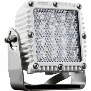 RIGID Q-Series PRO LED Light, Drive Diffused, White Housing, Single