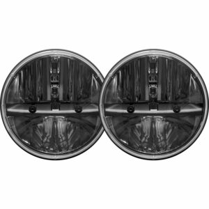 RIGID 7 Inch Round Headlight, Non JK Version, Pair