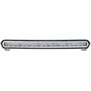 RIGID SR-L Series 20 Inch Off-Road LED Light Bar, White Halo, Black Housing