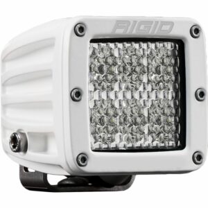 RIGID D-Series PRO Light, Drive Diffused, Surface Mount, White Housing, Single