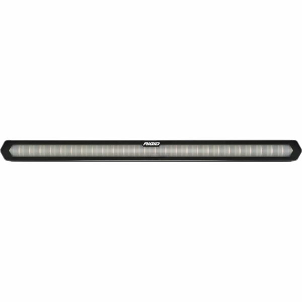 RIGID 28 inch Rear Facing LED Chase Bar with 27 Pre-Programmed Modes And 5 Colors, Black Housing, Race Compliant For Series Requiring Strobing Blue, Amber, Green And Red, Tube Mounts Included