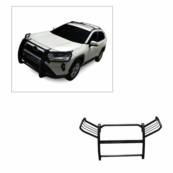 Black Horse Off Road Grille Guard Black Steel 17A093904MA