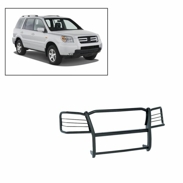 Black Horse Off Road Grille Guard Black Steel 17A151000MA