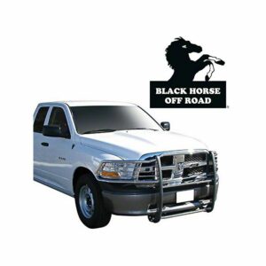 Black Horse Off Road Grille Guard Stainless Steel Stainless Steel 17DG109MSS