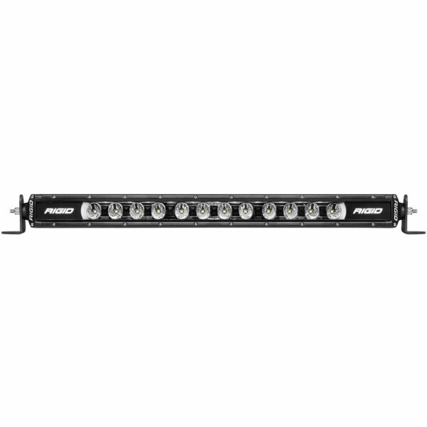 RIGID Radiance Plus LED Light Bar, Broad-Spot Optic, 40 Inch With Red Backlight