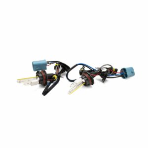 9004QS6K-2 - 9004-2 5,500K G6v2 Quick Start HID CANBUS Bulbs w/ Braided Cables (Pair)