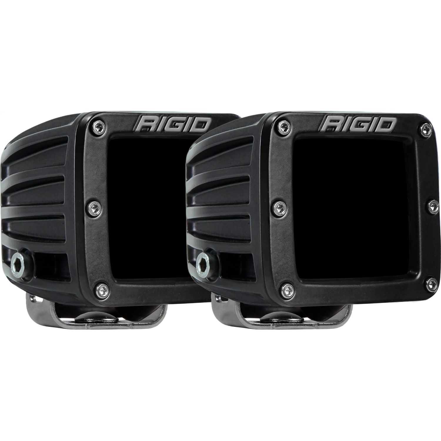 RIGID D-Series PRO LED Light, Driving Optic, Infrared, Surface Mount, Pair