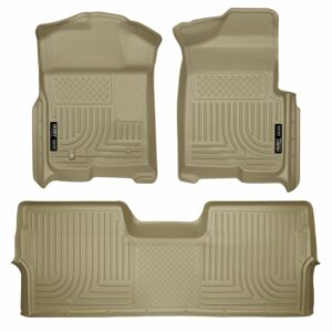 Husky Weatherbeater Front & 2nd Seat Floor Liners (Footwell Coverage) 98333