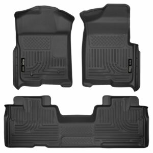 Husky Weatherbeater Front & 2nd Seat Floor Liners (Footwell Coverage) 98341