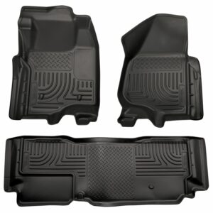 Husky Weatherbeater Front & 2nd Seat Floor Liners (Footwell Coverage) 98721