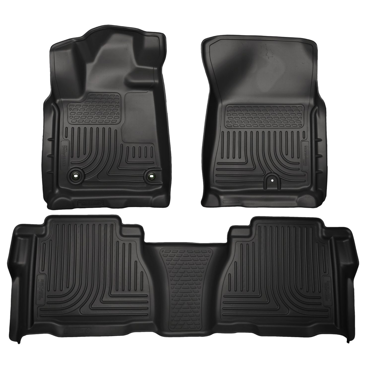 Husky Weatherbeater Front & 2nd Seat Floor Liners (Footwell Coverage) 99591