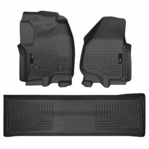 Husky Weatherbeater Front & 2nd Seat Floor Liners (Footwell Coverage) 99711
