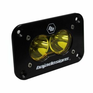 Baja Designs - 541011 - S2 Sport Black Flush Mount LED Auxiliary Light Pod